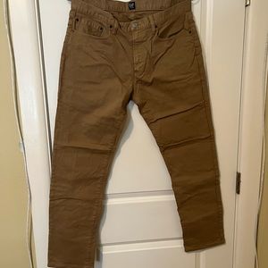 Gap 34x30 khaki jeans